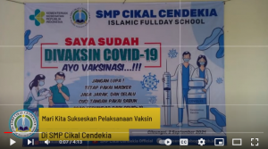 Program Vaksinasi SMP Cikal Cendekia untuk persiapan PTM terbatas